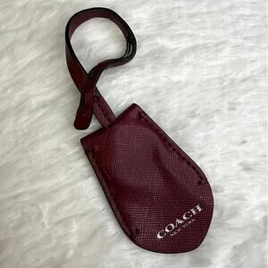 Coach Bag Charm Key Fob Ring
